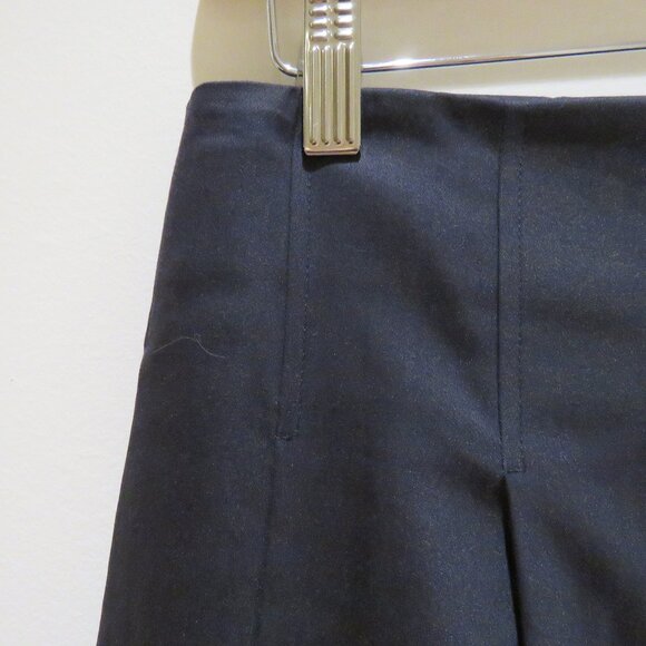 COS Pleat Front Wide Cropped Barrel Leg Trouser Pants Minimalist - Size US 6 - Picture 4 of 13